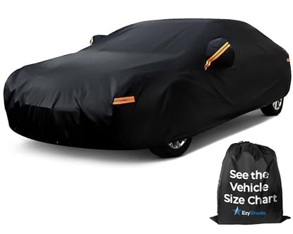 Car Cover Waterproof All Weather. See Vehicle Size (Black / A6 - see Vehicle Size Chart)