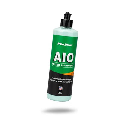 All-in-One Polish & Protect, 16oz | Synthetic Polymer Formula, Removes Swirls & Oxidation, Gloss Finish | Paint Correction & Protection (16oz)