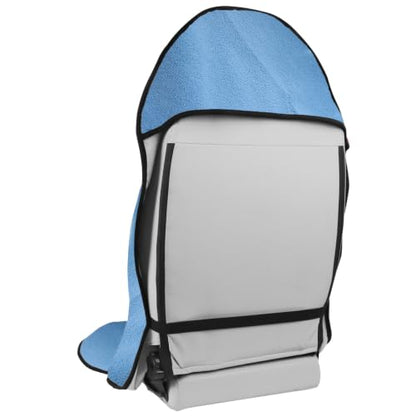Car Seat Cover Protector Front Seats (1Pcs Front Seat Towel / Sky Blue)