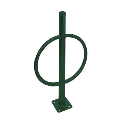 Post and Ring Bike Rack (Green)
