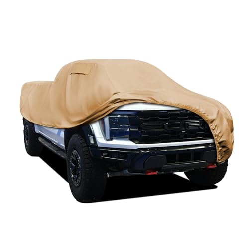 Heavy Duty Outdoor Car Cover Custom Fit for 2004 (Custom Fit Ford F150 / brown)