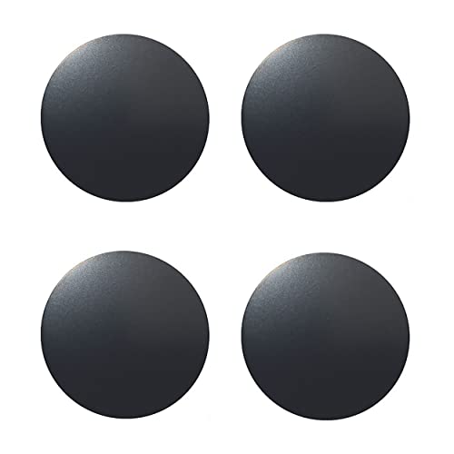 Replacement Metal Plates Set for Magnetic Car Phone Holders (Round / 4 Pack)