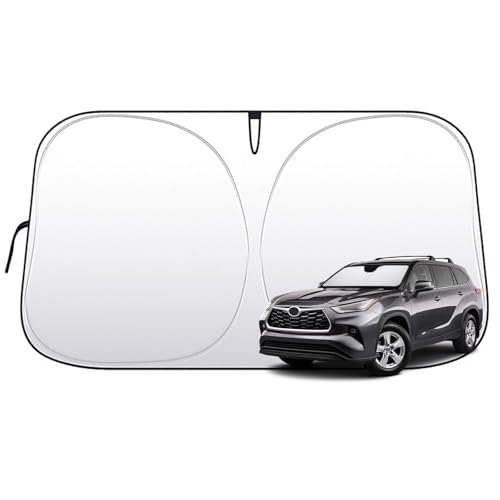 Windshield Sun Shade for Toyota Highlander 2020 (For Toyota Highlander 2020-2026)