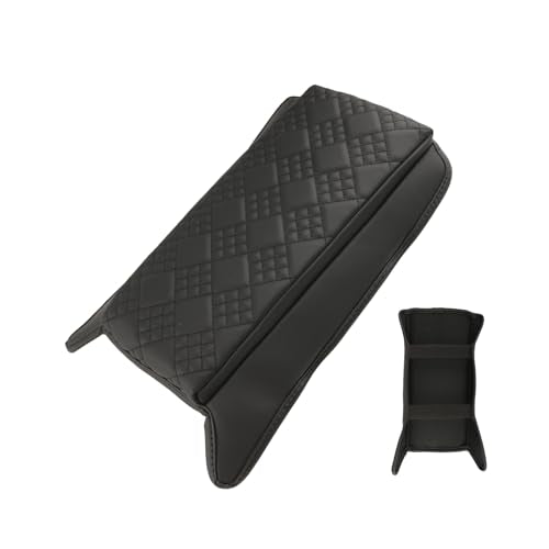 for 2025 2026 BMW X3 Center Console Cover Armrest Box Cover for X3 (BMW X3 2025+ Thickened Black Leather)