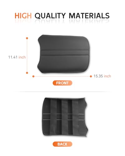 for 2025 2026 Nissan Armada Center Console Cover Armrest Box Cover for Armada (Nissan Armada 2025-2026 Thin)
