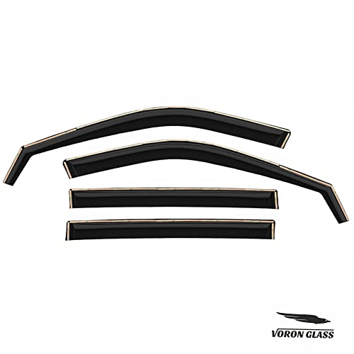 in Channel Extra Durable Rain Guards for Toyota Highlander 2020 (For Highlander 20-26)