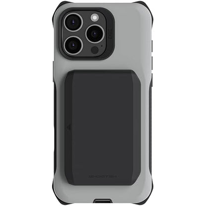 Exec iPhone 16 Pro Max Wallet Case (iPhone 16 Pro Max / Gray)