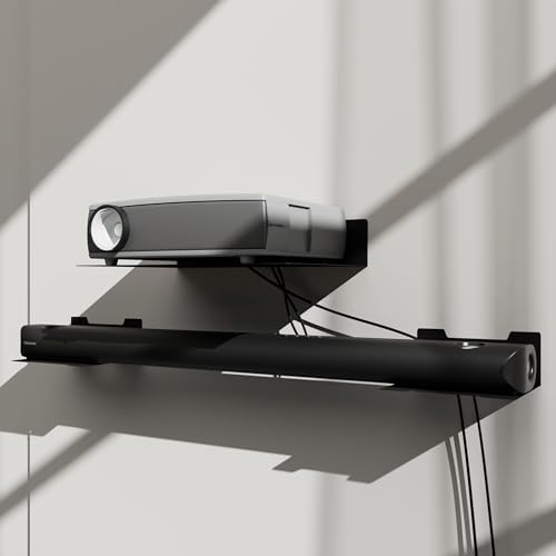 Floating Metal Wall Mount Shelf (9.06" x 6.69")