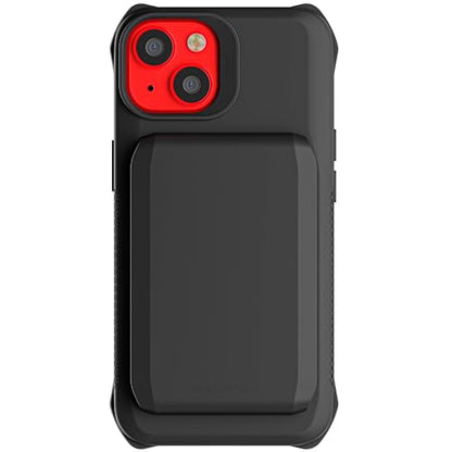EXEC Apple iPhone 14 Case Wallet with MagSafe Magnetic Credit Card Holder Supports Mag Safe Accessories (iPhone 14 / Black)