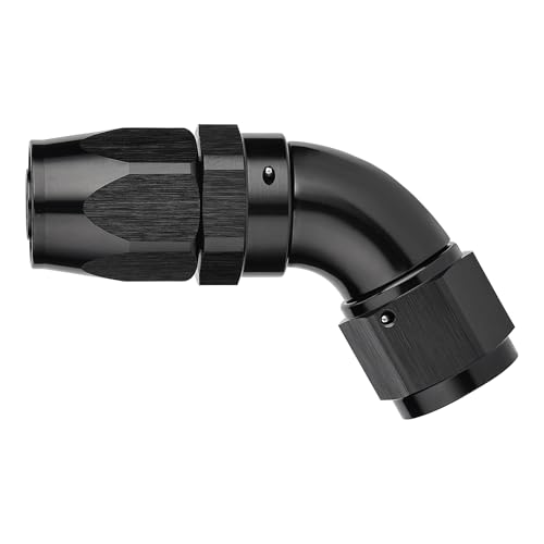 10AN 60 Degree One Piece Full Flow Hose End Fitting Swivel for CPE Braided Hose (10AN / 60 Degree)