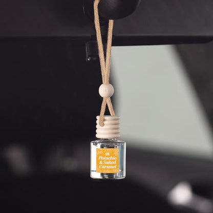 CANDECraftCo 2 Pack Hanging Car Air Freshener Diffuser for Essential Oils