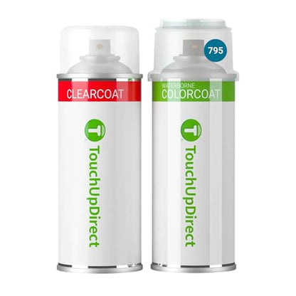 Car Paint Touch Up Spray Kit (Aerosol Spray - Essential Kit / Ocean Gem)