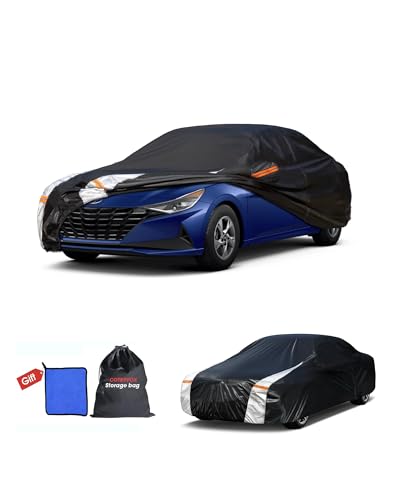 Hyundai Elantra Car Cover 100% Waterproof All Weather (Custom fit Hyundai Avante/Elantra / Sedan car cover)