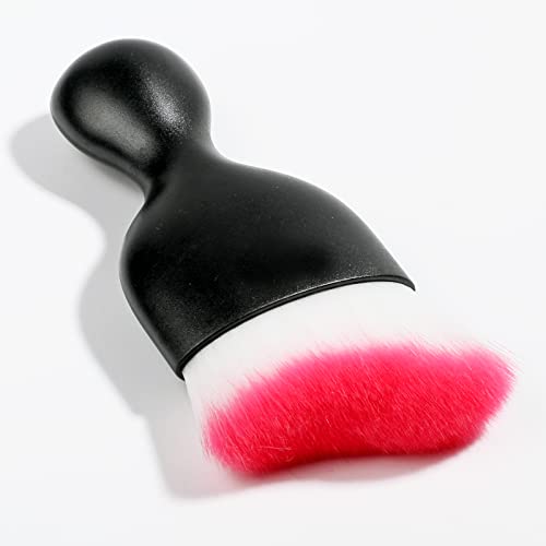 Car Interior Detailing Brush (Black&rose With Cap)