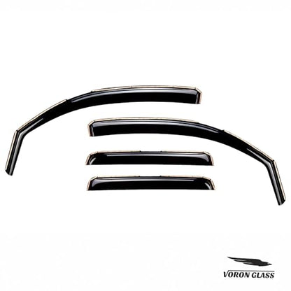 in Channel Extra Durable Rain Guards for Trucks Toyota Tacoma 2005