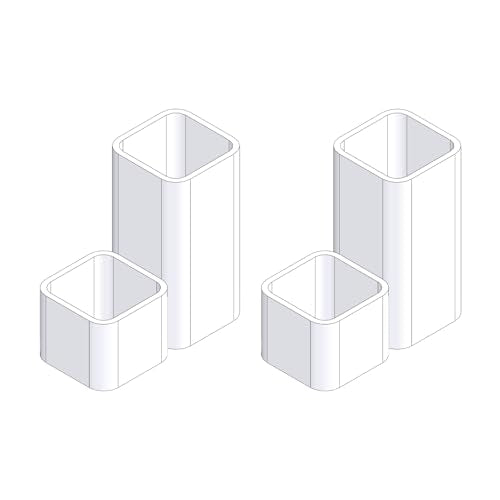2 Pack 2-in-1 Car Sunglasses and Lipstick Holder for Center Console & Home Desk, 3D Printed Eyewear and Lip Gloss Organizer, Eye Drops Holder Mount for Desk, Office, Truck and Car – White (2 Pack White Holder)