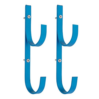 Pool Pole Hanger (2 Poles - Hangers / Blue)