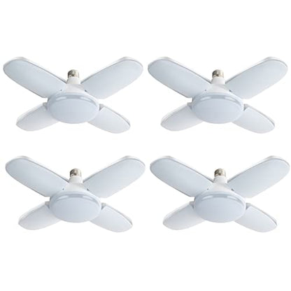 LED Garage Lights 2 Pack (M-4 Panels-4 Pack)