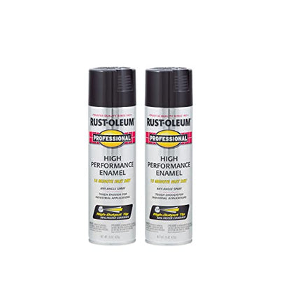 Professional High Performance Gloss Black Spray Paint (Gloss Black / 15 Ounce (Pack of 2))