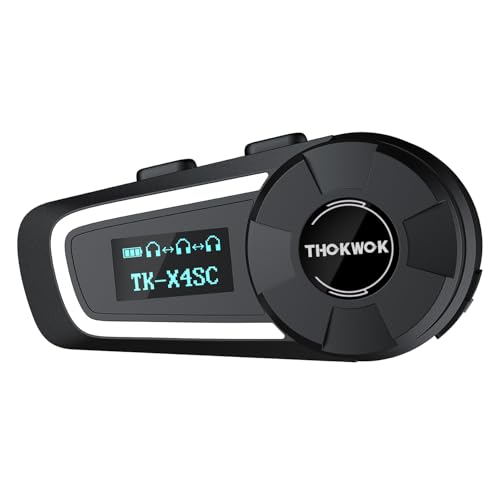 Motorcycle Helmet Intercom (TK-X4SC Single Pack)
