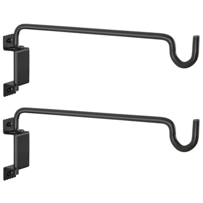 16" 360° Swivel Plant Hange (Black / 16in-2U-Swivel)