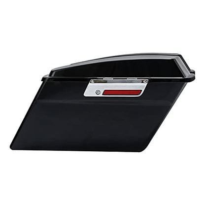 Motorcycle Saddle Bags W (Matte Black)