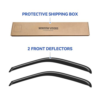 Window Visors Rain Guards for 2000 (2000-2006 Toyota Tundra Access Cab)