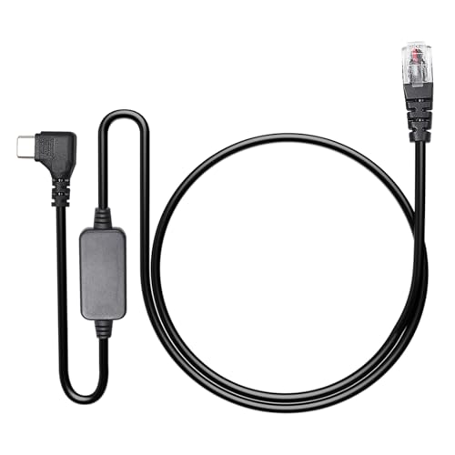 USB C to RJ11 Radar Detector Power Cord for Escort Uniden Cobra (3.3FT)