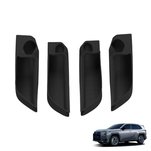 4PCS Full Wrap Door Handle Storage Box Compatible with Toyota RAV4 2026 (26RAV4 Full Door Handle)