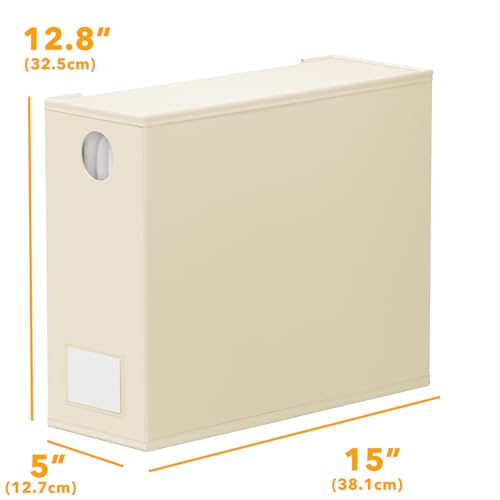 9 Pack Bed Sheet Organizers and Storage (9 pcs / Beige)
