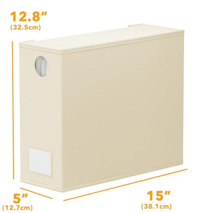 9 Pack Bed Sheet Organizers and Storage (9 pcs / Beige)