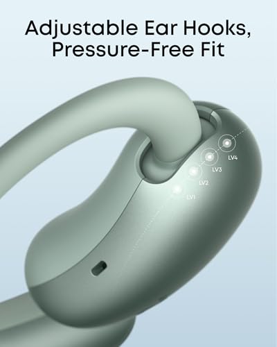 AeroFit 2 by Anker Open Ear Earbuds (Minty Green / Standard / Standard)