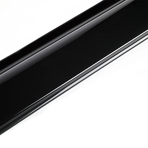Window Visors Dark Smoke Rain Guards for 2005 (2005-2015 Nissan Armada)