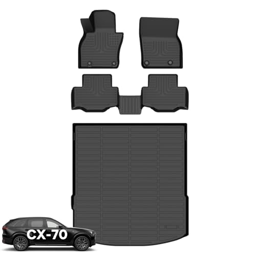 Floor Mats & Cargo Liner for 2025 2026 Mazda CX (BLACK)