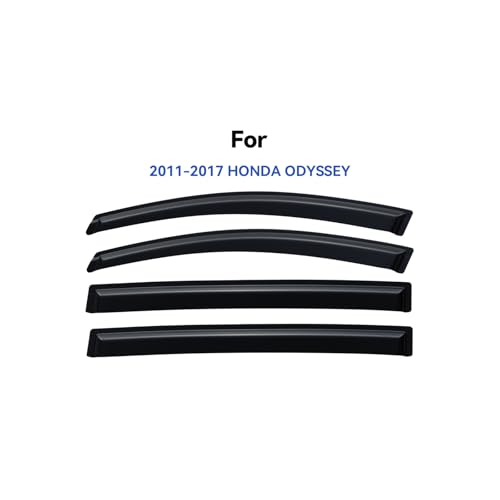 Window Visors Rain Guards for 2011 (2011-2017 Honda Odyssey)