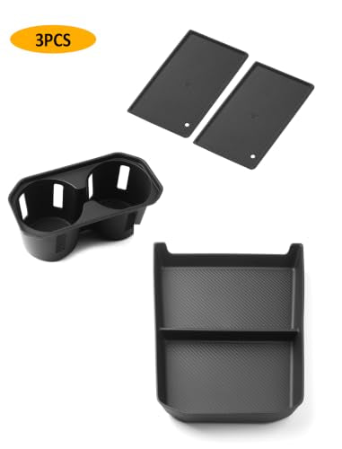 for Toyota bZ bZ4X 2026 Center Console Organizer Cup Holder
