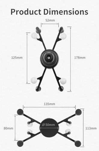 Tablet Mount Holder with Marine (Match Your Own Base)