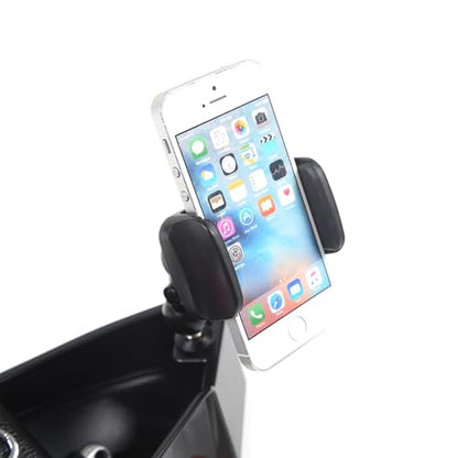 Dashboard Storage Tray Behind Navigation Screen with Phone Holder for Corvette C8 Stingray 2020 (Type A)