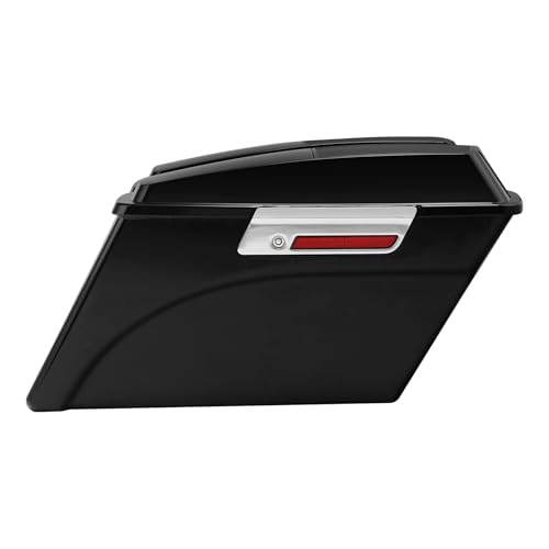 Motorcycle Saddlebags Hard Saddle Bags W (Standard / Standard W/ Chrome Latches)