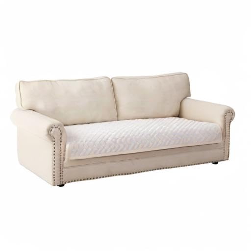 Couch Cover Sectional Couch Covers (43''x94''/Rectangular / White)