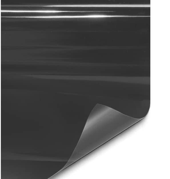 Extra Wide Headlight Taillight Vinyl Tint Wrap 16 Inch x 48 Inch 2 (16" x 48" 2-roll Pack / Dark Smoke)