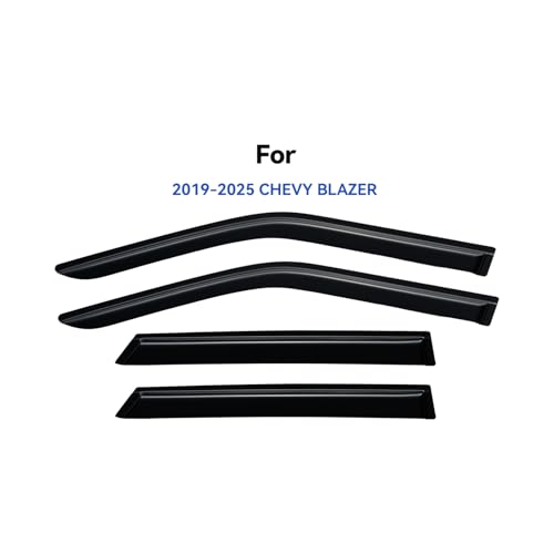 Window Visors Rain Guards for 2019 (2019-2026 Chevy Blazer)