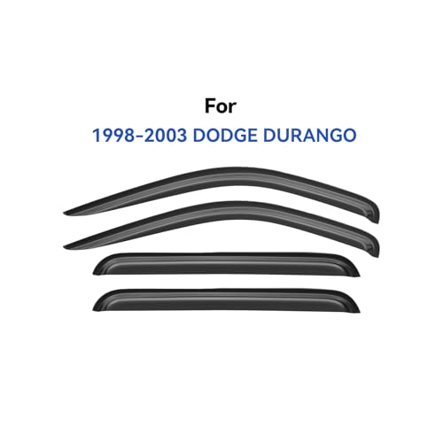 Window Visors Rain Guards for 1998 (1998-2003 Dodge Durango)