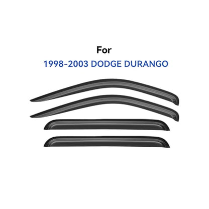 Window Visors Rain Guards for 1998 (1998-2003 Dodge Durango)