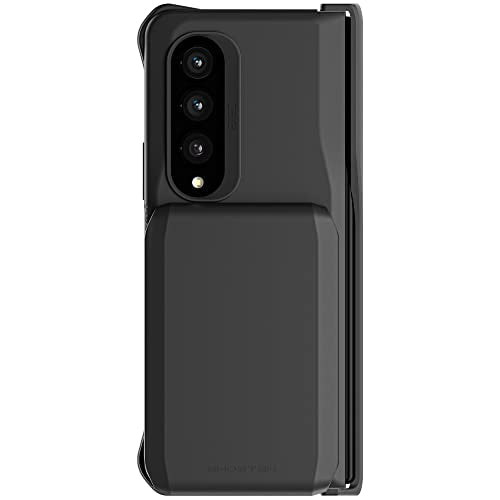 Exec Wallet Case for Galaxy Z Fold 4 with Magnetic Credit Card Holder (Galaxy Z Fold 4 / Black)