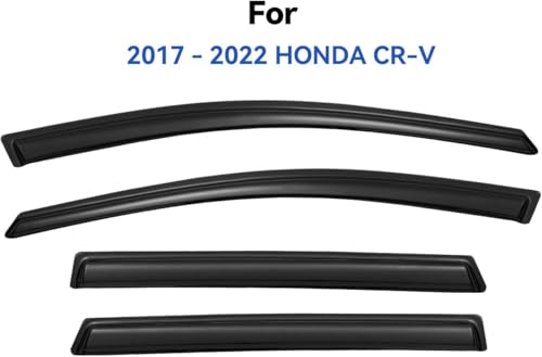 Window Visors Rain Guards for 2017 (2017-2022 Honda CRV)