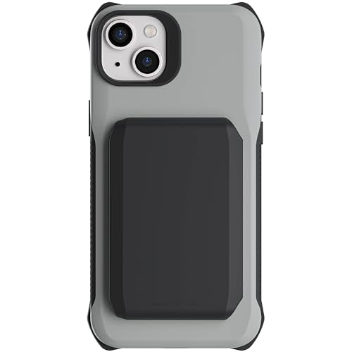 Exec Wallet Case for iPhone 15 Plus (iPhone 15 Plus / Gray)