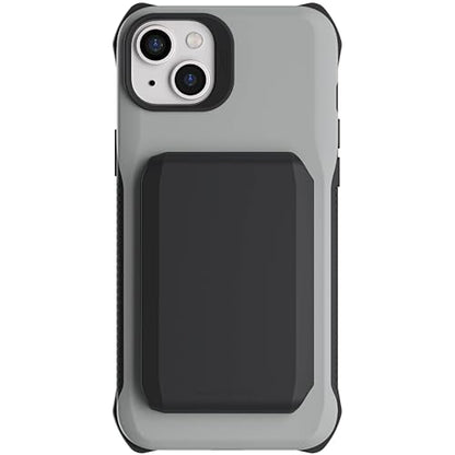 Exec Wallet Case for iPhone 15 Plus (iPhone 15 Plus / Gray)