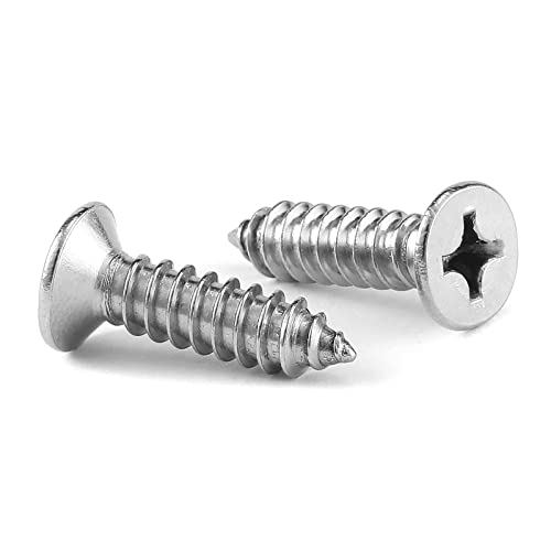 14 x 5 8" Wood Screw 100Pcs 18 (#14 x 5/8")