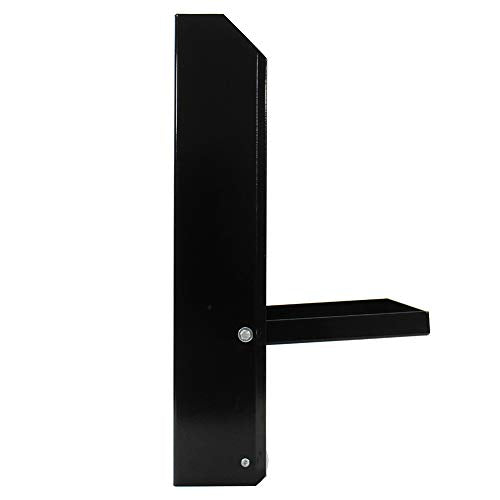 458BK Jr Work Station Storage Cabinet Shelf Rack Holder Caddy (Black)